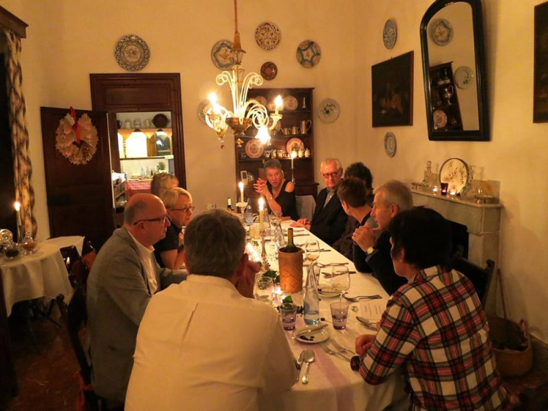 Das Abendessen - in der Gruppe noch schöner!